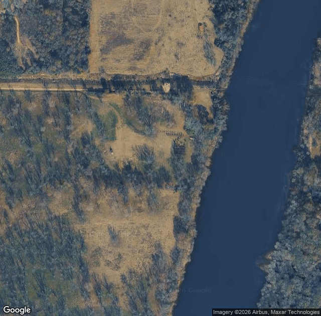 Aerial view of Wadsworth Christmas Tree Farm in Wetumpka, AL