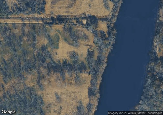 Aerial view of Wadsworth Christmas Tree Farm in Wetumpka, AL