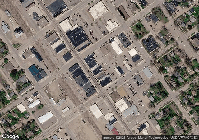Aerial view of Wayne-N-Jean's Evergreens in Morris, MN