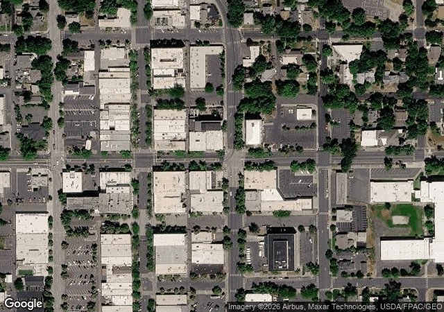 Aerial view of West Twin Trees Farm in Moscow, ID