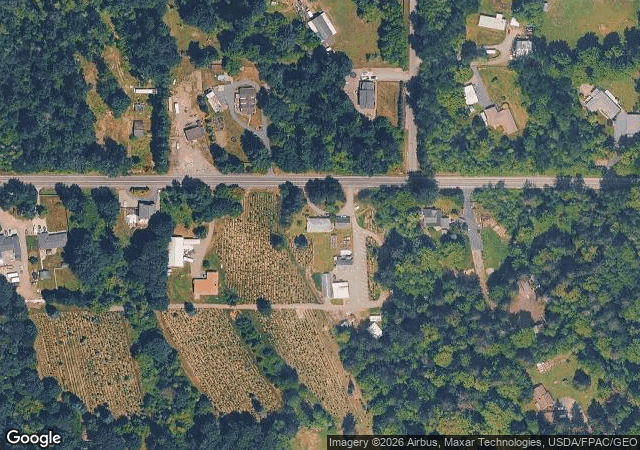 Aerial view of Wilson Hill Tree Farm in Maple Valley, WA