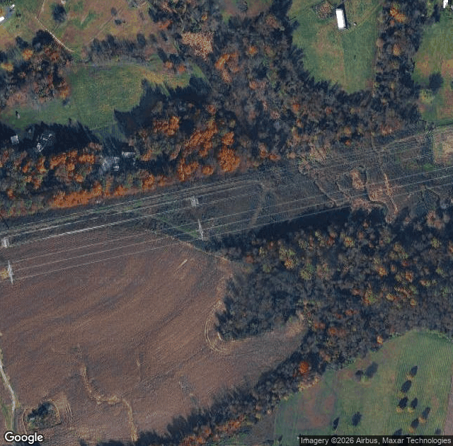 Aerial view of Winterfarm in Street, MD